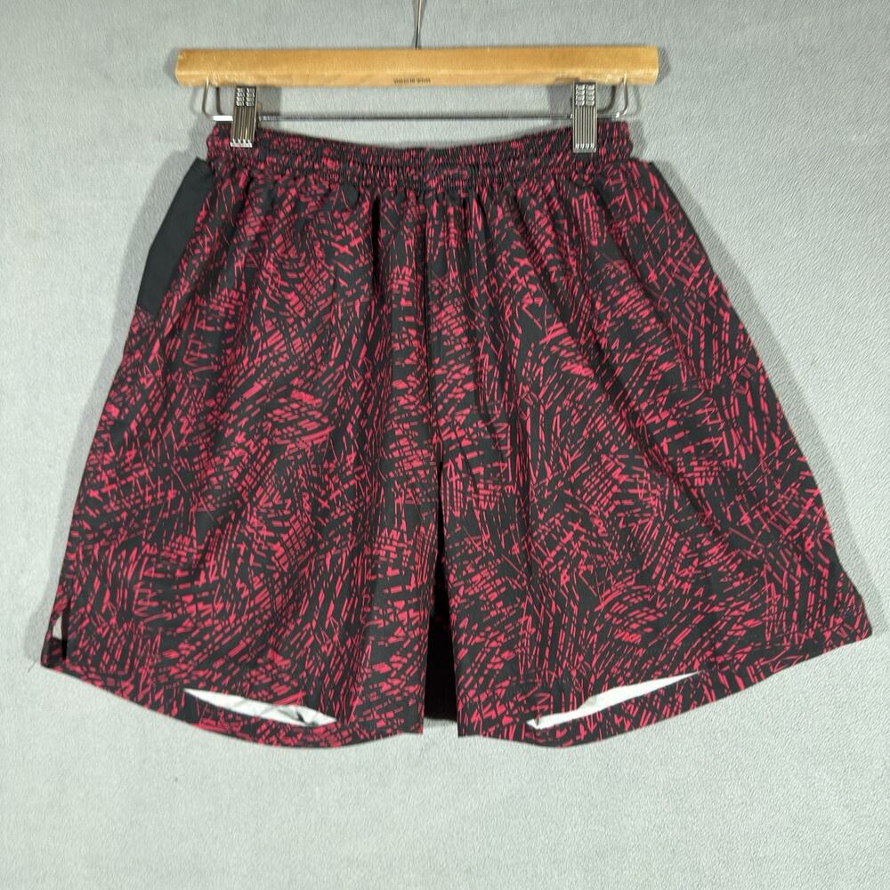 BOA Pink 5.5" Lined Running Shorts Small Stretch Adjustable Waist Performance